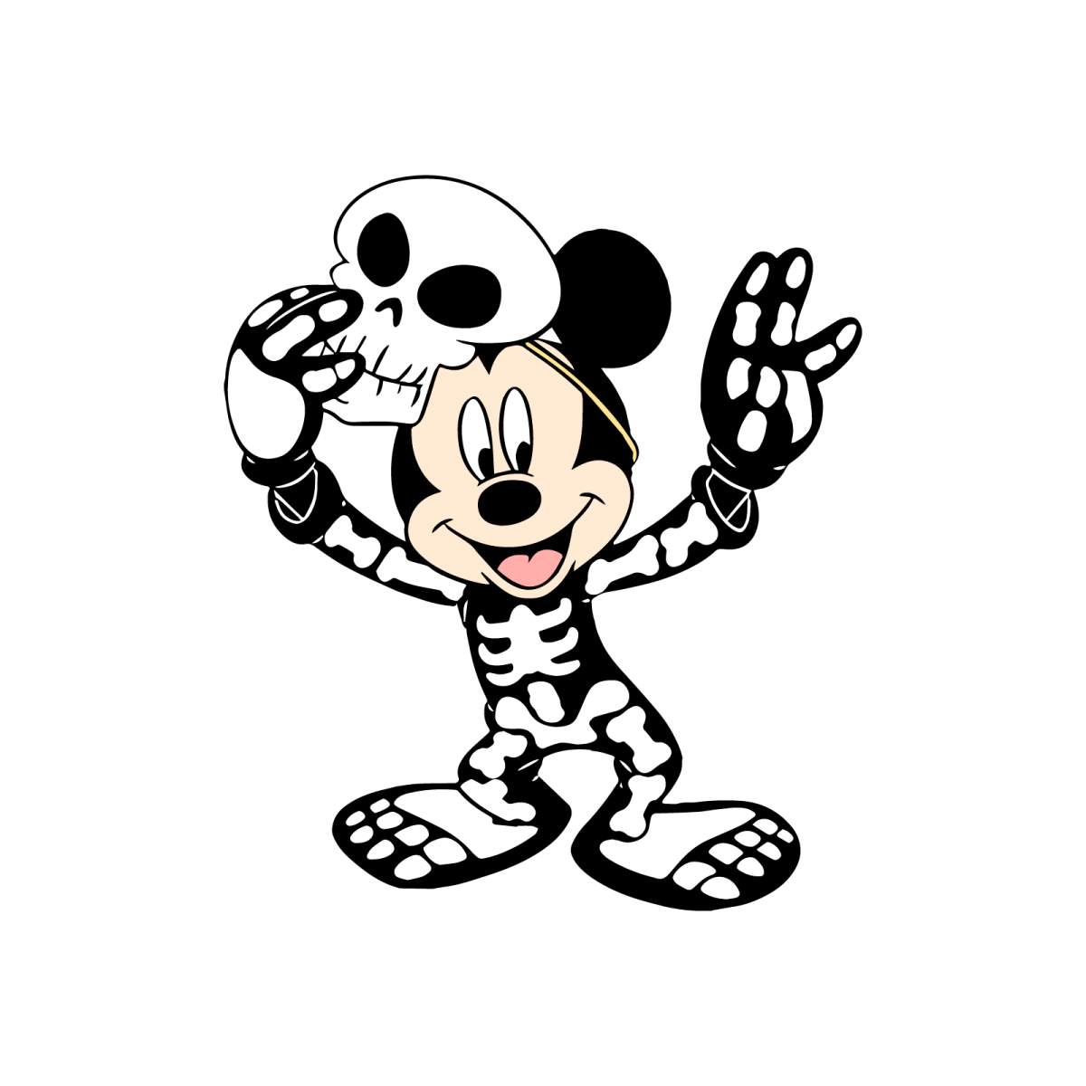 X-Ray Mickey SVG